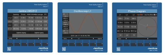 Power analyser UMG 509-PRO kleurendisplay | Janitza Power analyser UMG 509-PRO kleurendisplay | Janitza