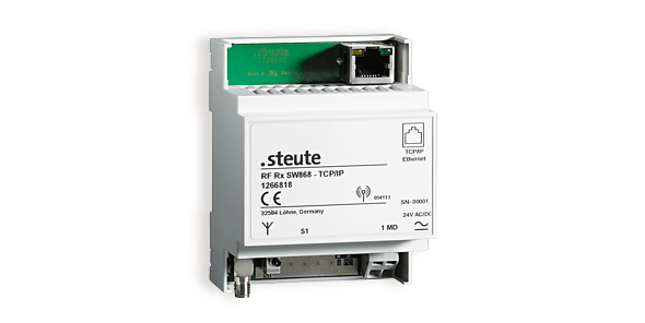 Draadloze ontvanger - TCP/IP - steute Draadloze ontvanger - TCP/IP - steute